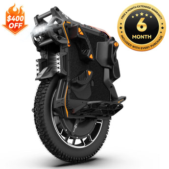 Kingsong F18 Electric Unicycle | 9000W Peak, 93mi Range, 67mph | IP56 & UL Certified