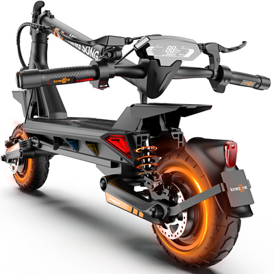 KingSong N12T3 Electric Scooter, 10inch, 80Km Range, 923.5Wh Battery, Rated 1000W*2(1500W*2 Peak), UL 2272 Certified